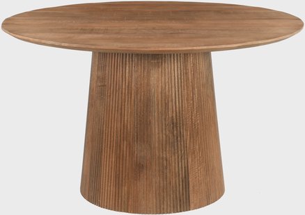 Sohome Ronde Eettafel 'Olav' Mangohout, 130cm, kleur Bruin