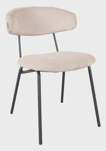 LABEL51 Eetkamerstoel 'Zack' Rib, kleur Naturel