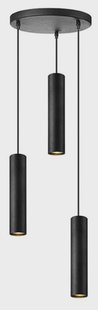 LABEL51 Hanglamp 'Ferroli' 3-lamps, kleur Zwart