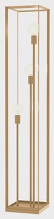 LABEL51 Vloerlamp 'Tetto' 3-lamps, kleur Antiek Goud