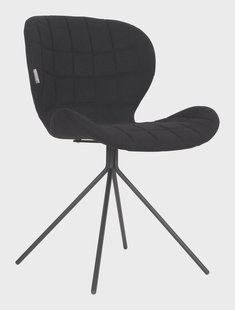 Zuiver Eetkamerstoel 'OMG' kleur Zwart