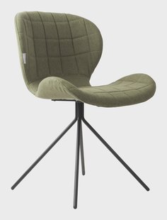 Zuiver Eetkamerstoel 'OMG' kleur Groen