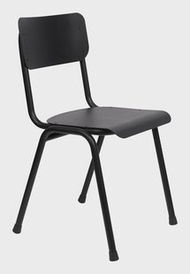 Zuiver Tuinstoel 'Back to School' kleur Zwart