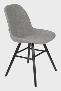 Zuiver Eetkamerstoel 'Albert Kuip' Soft, kleur Lichtgrijs