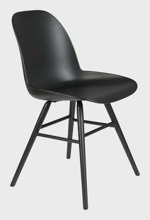 Zuiver Eetkamerstoel 'Albert Kuip' PP, kleur Zwart