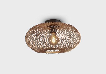 GOOD&MOJO Plafondlamp 'Cango' Bamboe, 40cm, kleur Naturel