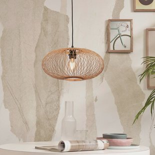 GOOD&MOJO Hanglamp 'Cango' Bamboe, 40cm, kleur Naturel
