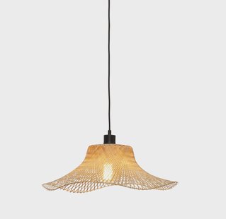 GOOD&MOJO Hanglamp 'Ibiza' Bamboe, 50cm, kleur Naturel