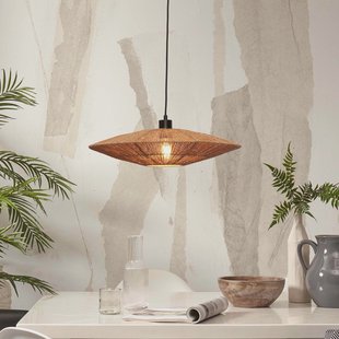 GOOD&MOJO Hanglamp 'Iguazu' Jute, 55cm, kleur Naturel