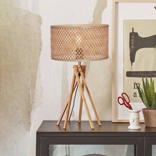 GOOD&MOJO Tafellamp 'Java' 5-poot, Bamboe, kleur Naturel