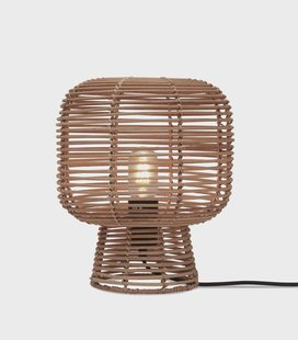 GOOD&MOJO Tafellamp 'Tanami' Rotan, 30cm, kleur Naturel