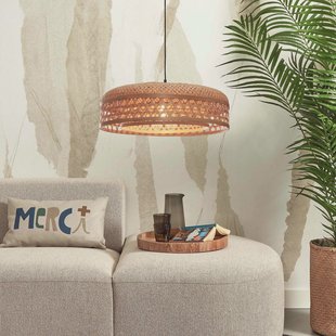 GOOD&MOJO Hanglamp 'Ubud' Bamboe, 60cm, kleur Naturel