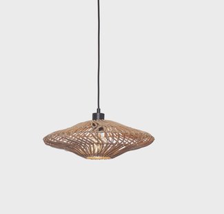 GOOD&MOJO Hanglamp 'Zanzibar' Rotan, 40cm, kleur Naturel