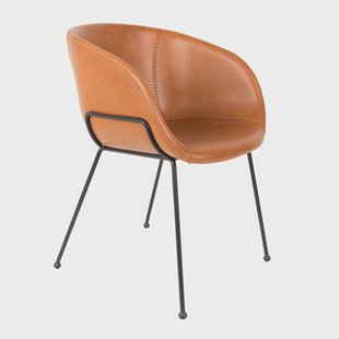 Zuiver Eetkamerstoel 'Feston' PU leder