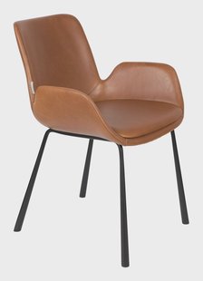 Zuiver Eetkamerstoel 'Brit' PU leder