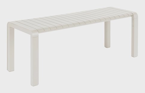 Zuiver Tuinbank 'Vondel' 130cm, kleur Clay