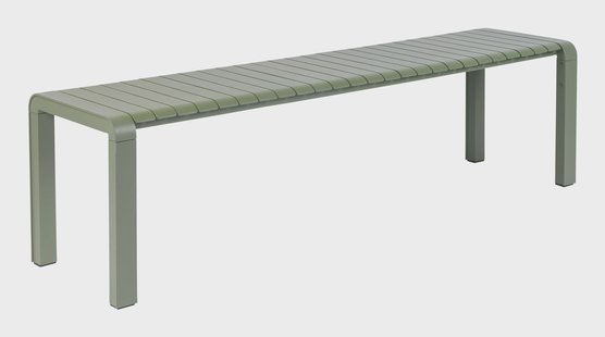 Zuiver Tuinbank 'Vondel' 175cm, kleur Groen