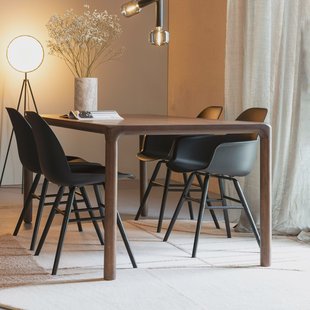Zuiver Eettafel 'Storm' Essenhout, kleur Bruin