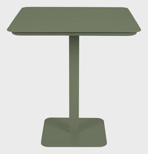 Zuiver Outdoor Bistrotafel 'Vondel' 71 x 71cm, kleur Groen