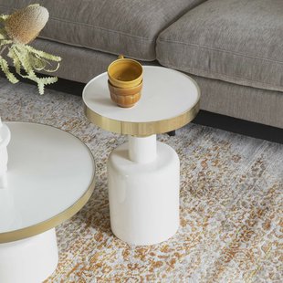 Zuiver Ronde Bijzettafel 'Glam' 36cm