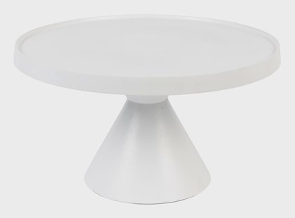 Zuiver Ronde Salontafel 'Floss' 60cm, kleur Wit