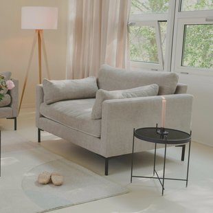 Zuiver Loveseat 'Summer' kleur Latte
