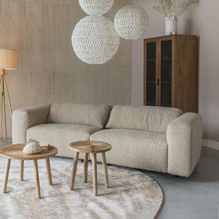 Zuiver 3-zits Bank 'Wings' Bouclé