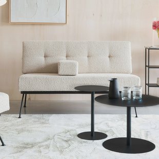 Zuiver Bank 'Bowie' Bouclé, kleur Beige