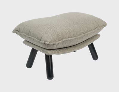 Zuiver Hocker 'Lazy Sack' Stof, kleur Lichtgrijs