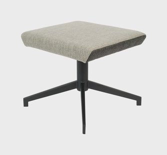 Zuiver Hocker 'Uncle Jesse' Stof, kleur Grijs