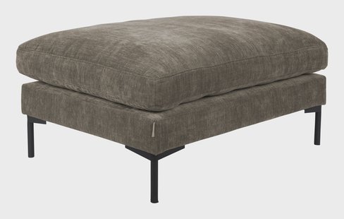 Zuiver Hocker 'Summer' kleur Coffee