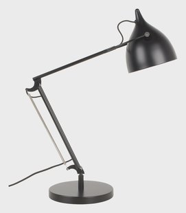 Zuiver Verstelbare Tafellamp 'Reader' kleur Zwart