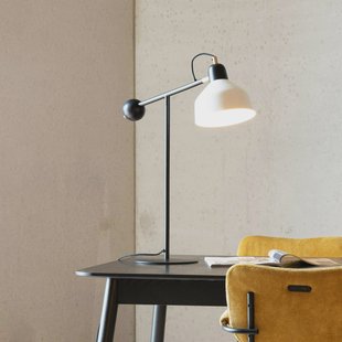 Zuiver Tafellamp 'Skala' 66cm, kleur Zwart/Wit