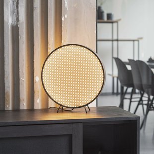 Zuiver Tafellamp 'Sien' Webbing, Ø34cm