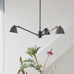 Zuiver Hanglamp 'Lub' 3-lamps, kleur Zwart