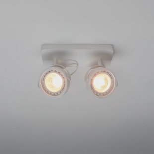 Zuiver Plafondlamp 'Dice' 2-lamps, kleur Wit