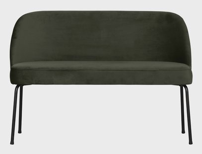 WOOOD Eetkamerbank 'Vogue' Velvet, kleur Donkergroen