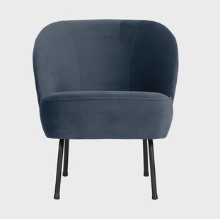 WOOOD Fauteuil 'Vogue' Velvet, kleur Teal