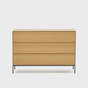 Kave Home Ladekast 'Vedrana' Eiken, 75 x 110cm