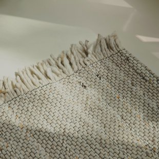 Zuiver Vloerkleed 'Frills' 170 x 240cm, kleur Beige/Geel