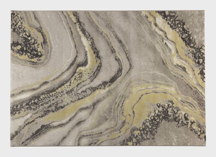 Zuiver Vloerkleed 'Solar' 200 x 290cm, kleur Grijs/Geel