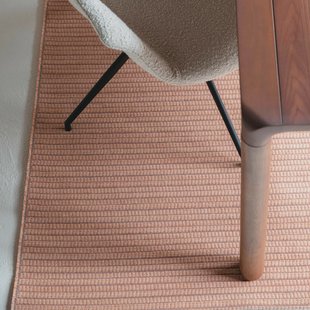 Zuiver Vloerkleed 'Waves' 170 x 240cm, kleur Oranje