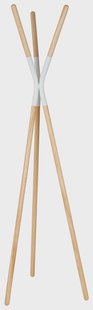 Zuiver Kapstok 'Pinnacle' 176cm hoog, kleur Wit/Naturel