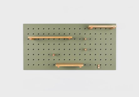 Zuiver Wandorganizer 'Bundy' 45 x 90cm, kleur Groen