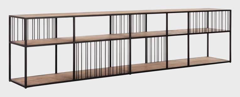 DTP Home TV-meubel 'Barra' Teakhout, 225cm