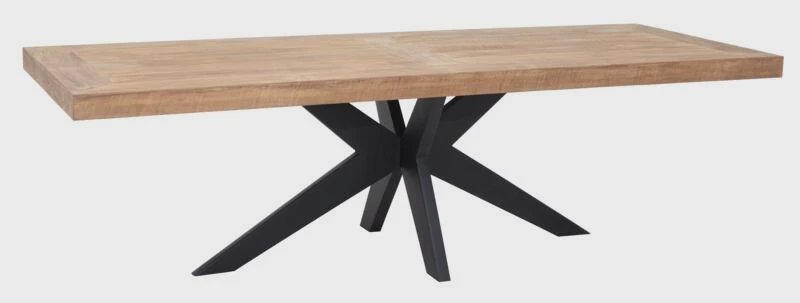 DTP Home Eettafel 'Lincoln' Teakhout, 260 x 100cm