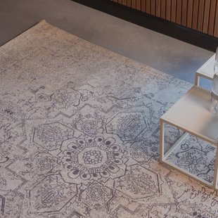 WOOOD Vloerkleed 'Eric' 170 x 240cm, kleur Naturel