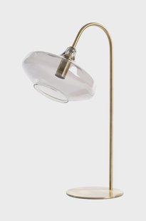 Light & Living Tafellamp 'Solna' 50cm hoog, kleur Smoke/Antiek Brons