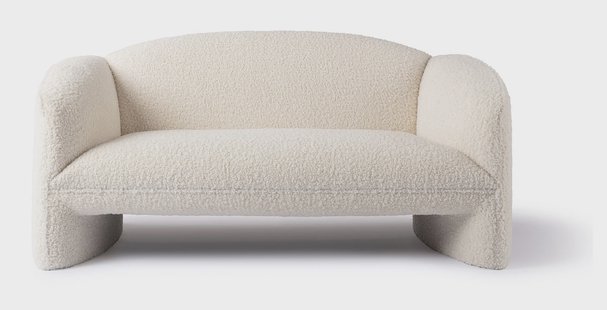 Jesper Home 2-zits Bank 'Nachii' Teddy, kleur Wheat