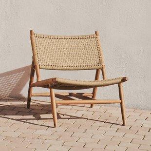 Kave Home Fauteuil 'Codolar' Teakhout